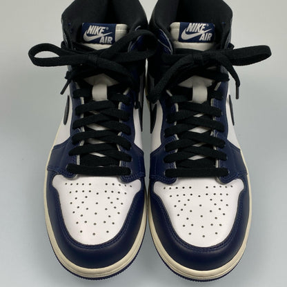 【中古】NIKE | ナイキ AIR JORDAN 1 RETRO HIGH OG スニーカー DZ5485-401 2024A/W 27.5cm ネイビー 27.5cm