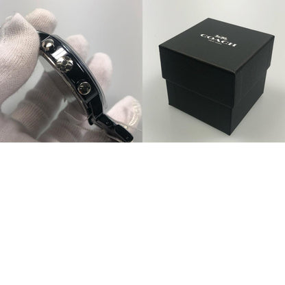【中古】COACH | コーチ HARRISON 腕時計 14602530 アナログクォーツ ネイビー