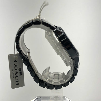 【中古】COACH | コーチ HARRISON 腕時計 14602530 アナログクォーツ ネイビー