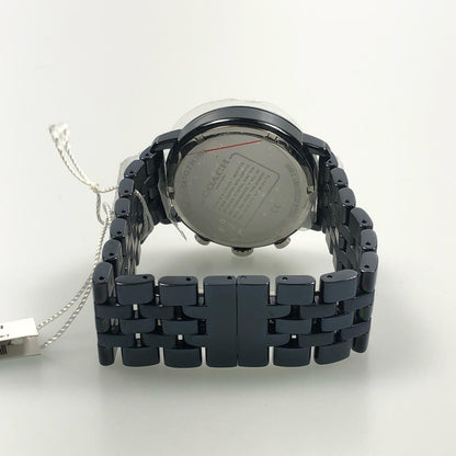 【中古】COACH | コーチ HARRISON 腕時計 14602530 アナログクォーツ ネイビー