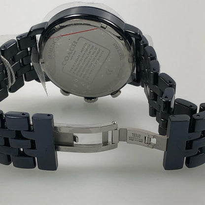 【中古】COACH | コーチ HARRISON 腕時計 14602530 アナログクォーツ ネイビー
