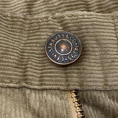 【中古】Levi's | リーバイス パンツ 546-1623 コーデュロイパンツ 70s 42TALON ベージュ