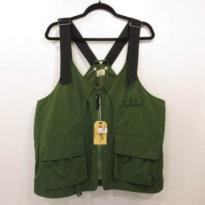 Game Vest Moon Pocket Vest Olive