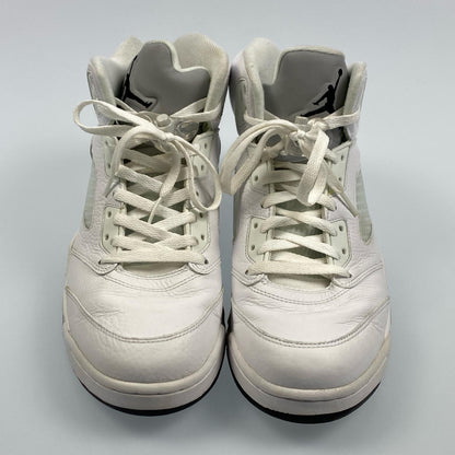 【中古】NIKE | ナイキ AIR JORDAN 5 RETRO スニーカー 136027-130 2015S/S 28.0cm ホワイト 28cm