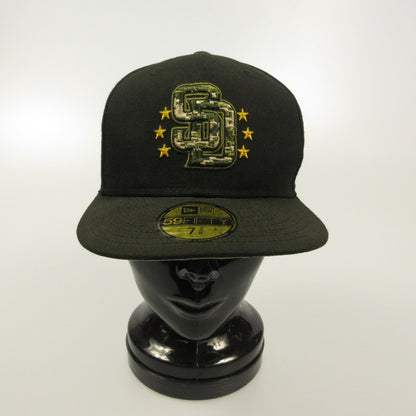 【中古】NEW ERA | ニューエラ San Diego Padres ARMED FORCES DAY キャップ ｻｲｽﾞ:58.7CM ブラック【姫路東店】
