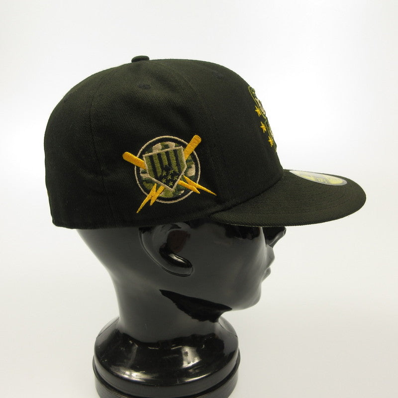 【中古】NEW ERA | ニューエラ San Diego Padres ARMED FORCES DAY キャップ ｻｲｽﾞ:58.7CM ブラック【姫路東店】