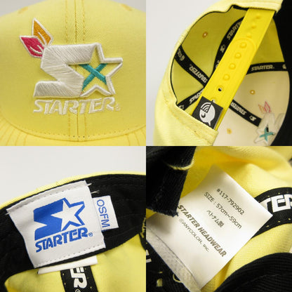 【中古】STARTER | スターター 星川サラ キャップ 117-792 イエロー