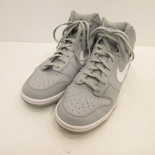 【中古】NIKE | ナイキ DUNK HI RETRO スニーカー DV0828-001 グレー 26.5cm