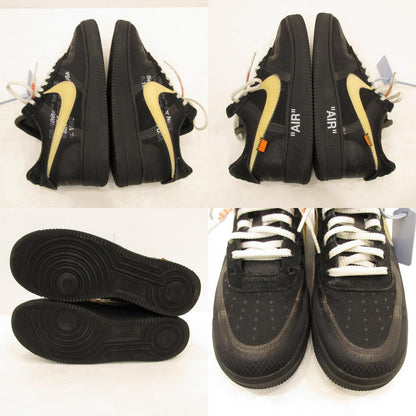 【中古】NIKE | ナイキ THE 10 AIR FORCE 1 LOW スニーカー AO4606-001 ブラック 27.5cm