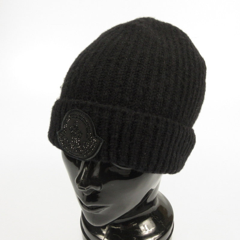 【中古】MONCLER | モンクレール BERRETTO TRICOT ニットキャップ 3B00072 M2739 国内正規品 ブラック