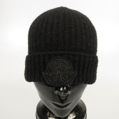 【中古】MONCLER | モンクレール BERRETTO TRICOT ニットキャップ 3B00072 M2739 国内正規品 ブラック