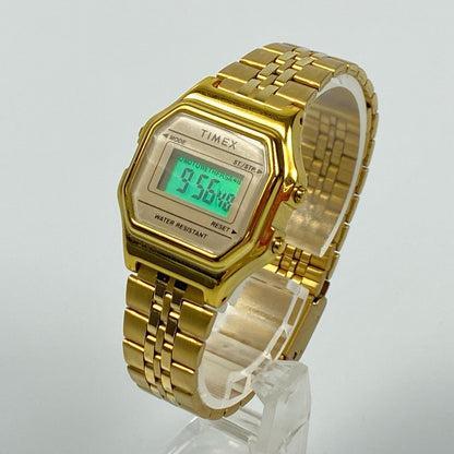 【中古】TIMEX | タイメックス CLASSIC DEGITAL MINI 腕時計 TW2T48400 デジタルクォーツ ゴールド