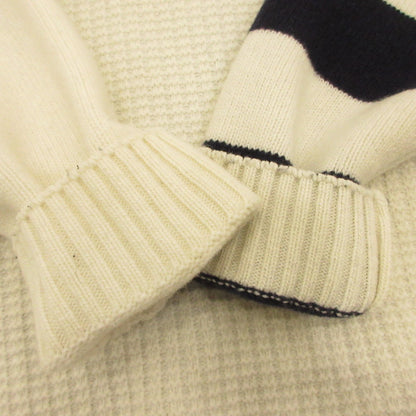 【中古】PREMIUM MOOD DENIM SUPERIOR | プレミアムムードデニムスペリオール ORTIGIA バイカラー ニット パーカー パーカー 741MG ベージュ サイズ：L