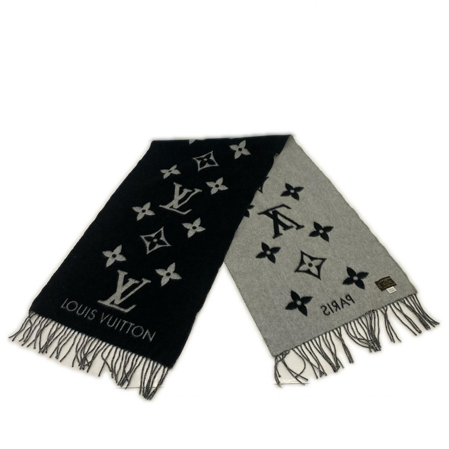 【中古】LOUIS VUITTON | ルイ・ヴィトン エシャルプ レイキャビック マフラー M71040 国内正規品