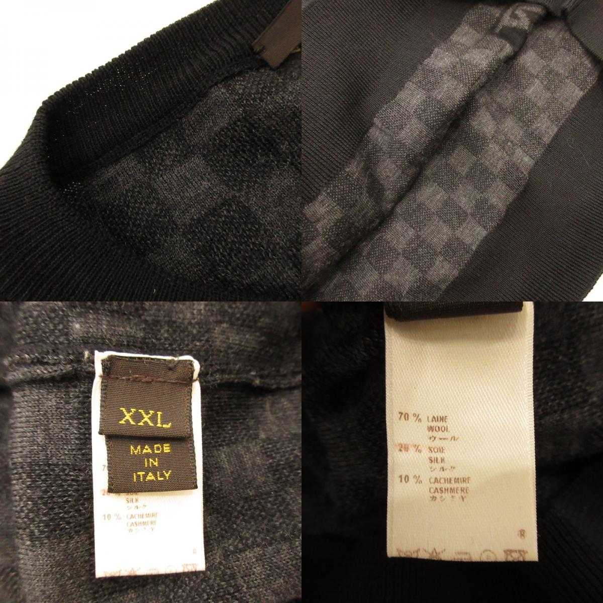 【中古】LOUIS VUITTON | ルイ・ヴィトン セーター RM082D MNKN53M86 国内正規品 サイズ：XXL
