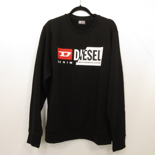 【中古】DIESEL | ディーゼル S-GIRK-CUTY スウェット A003490IAJH ブラック サイズ：XL
