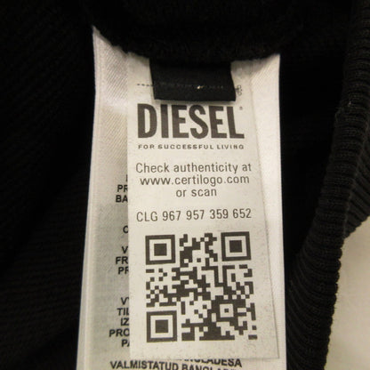 【中古】DIESEL | ディーゼル S-GIRK-CUTY スウェット A003490IAJH ブラック サイズ：XL