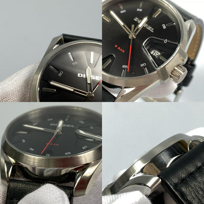 【中古】DIESEL | ディーゼル MS9 腕時計 DZ-1862 アナログクォーツ シルバー