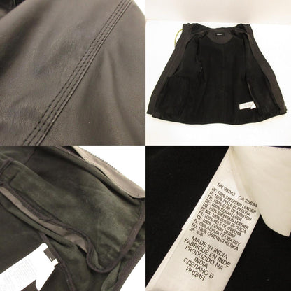 【中古】DIESEL | ディーゼル レザー ブラック サイズ：S