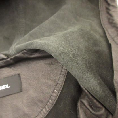 【中古】DIESEL | ディーゼル レザー ブラック サイズ：S