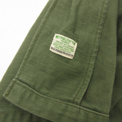 【中古】orSlow | オアスロウ US ARMY FATIGUE SHIRT 長袖シャツ オリーブ サイズ：2