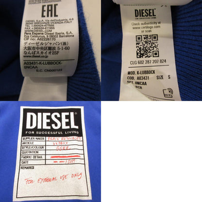 【中古】DIESEL | ディーゼル K-LUBBOCK セーター A034310NCAA ブルー サイズ：S