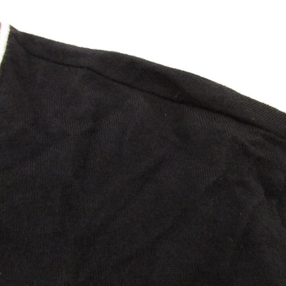 【中古】Emporio Armani | エンポリオ・アルマーニ バージンウール ジャカードロゴディテール セーター 6D1MXH 1MJLZ ネイビー サイズ：M