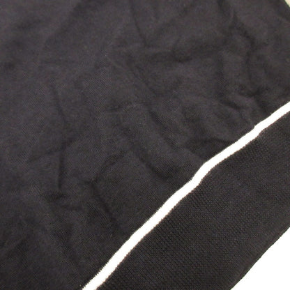 【中古】Emporio Armani | エンポリオ・アルマーニ バージンウール ジャカードロゴディテール セーター 6D1MXH 1MJLZ ネイビー サイズ：M