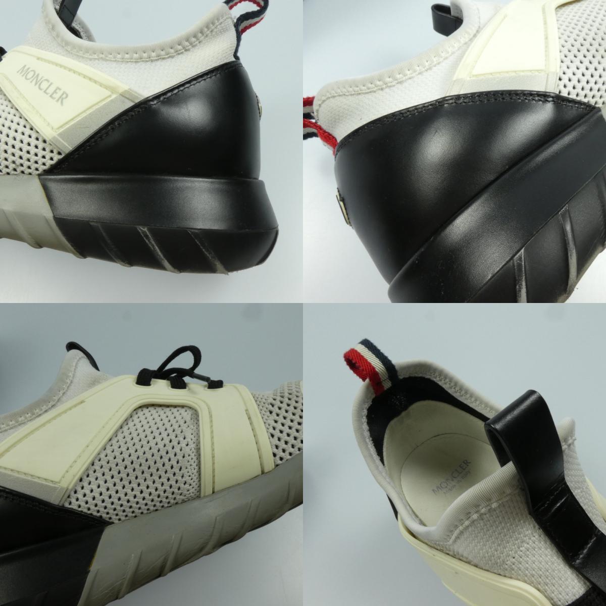 【中古】MONCLER | モンクレール EMILIEN スニーカー ホワイト 27cm