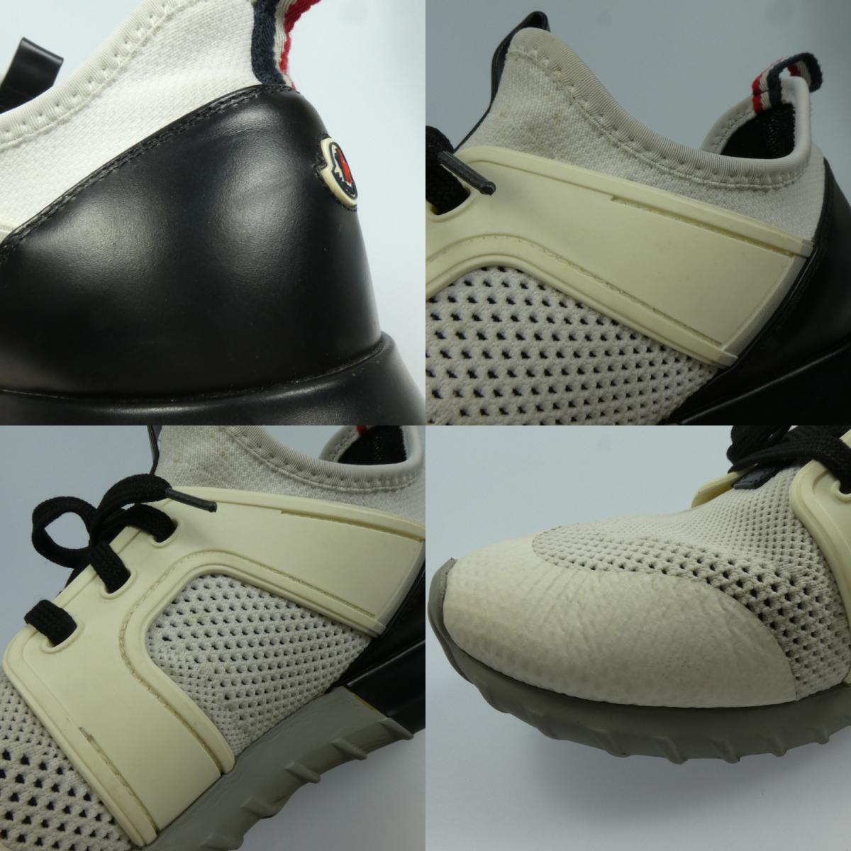 【中古】MONCLER | モンクレール EMILIEN スニーカー ホワイト 27cm