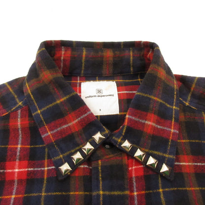 【中古】uniform experiment | ユニフォームエクスペリメント 長袖シャツ UE-123028 サイズ：3