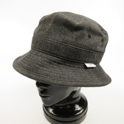 【中古】W)TAPS | ダブルタップス BUCKET 01 / HAT / COTTON. DENIM. SIGN ハット 241HCDT-HT09 グレー