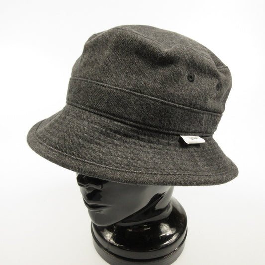 【中古】W)TAPS | ダブルタップス BUCKET 01 / HAT / COTTON. DENIM. SIGN ハット 241HCDT-HT09 グレー