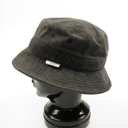 【中古】W)TAPS | ダブルタップス BUCKET 01 / HAT / COTTON. DENIM. SIGN ハット 241HCDT-HT09 グレー