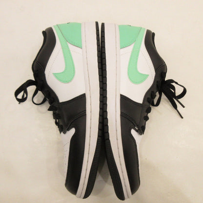 【中古】NIKE | ナイキ AIR JORDAN 1 LOW GREEN GLOW スニーカー 553558-131 ホワイト 26.5cm