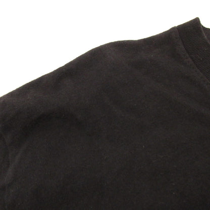 【中古】CHROME HEARTS | クロムハーツ VERTICAL LOGO TEE 半袖Ｔシャツ 国内正規品 ブラック サイズ：L