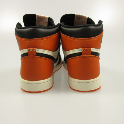 【中古】NIKE | ナイキ AIR JORDAN 1 OG SHATTERED BACKBOARD スニーカー DZ5485-008 オレンジ 27cm