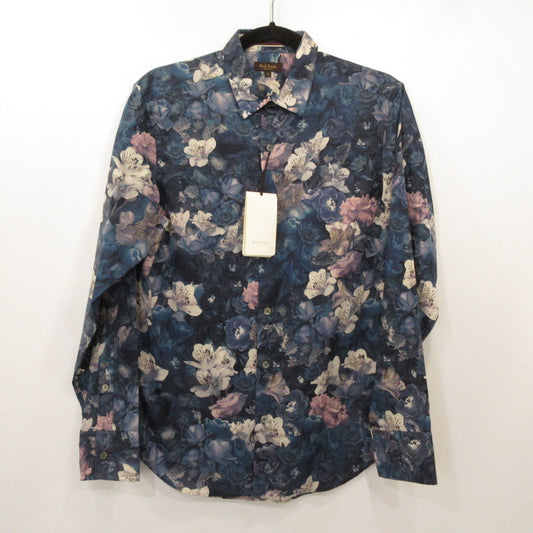 【中古】Paul Smith | ポール・スミス クリフデン フローラル プリントシャツ 長袖シャツ 284389 サイズ：S