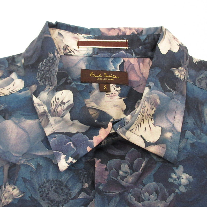 【中古】Paul Smith | ポール・スミス クリフデン フローラル プリントシャツ 長袖シャツ 284389 サイズ：S