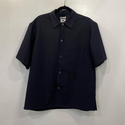 UNITED ARROWS | UNITED ARROWS Camp Collar Shirt / 1P Easy Tapered Pants Set-up Navy Size: L