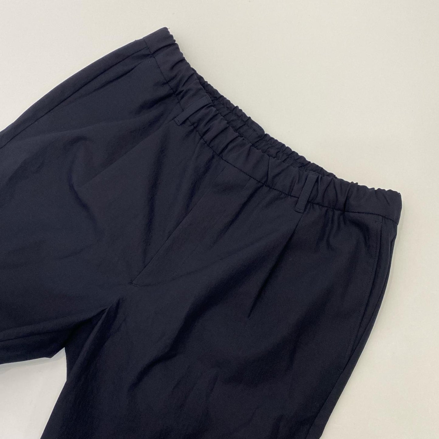 UNITED ARROWS | UNITED ARROWS Camp Collar Shirt / 1P Easy Tapered Pants Set-up Navy Size: L