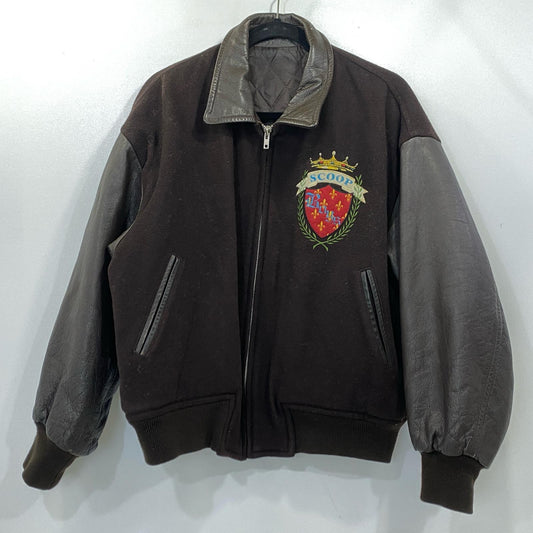 【中古】 スタジャン ｻｲｽﾞ:F ブラウン