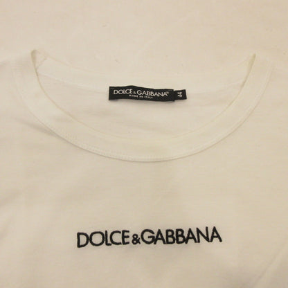 【中古】DOLCE&GABBANA | ドルチェアンドガッバーナ 長袖Ｔシャツ G8KF6Z FU7EQ ホワイト サイズ：44