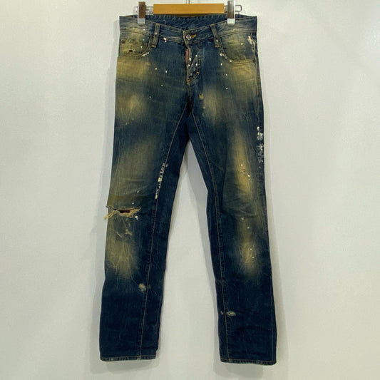 【中古】DSQUARED2 | ディースクエアード デニムパンツ S74LA0357 2011年製 ブルー サイズ：42