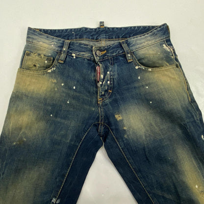 【中古】DSQUARED2 | ディースクエアード デニムパンツ S74LA0357 2011年製 ブルー サイズ：42