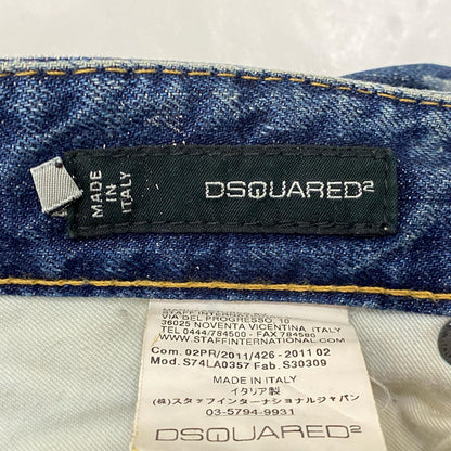 【中古】DSQUARED2 | ディースクエアード デニムパンツ S74LA0357 2011年製 ブルー サイズ：42