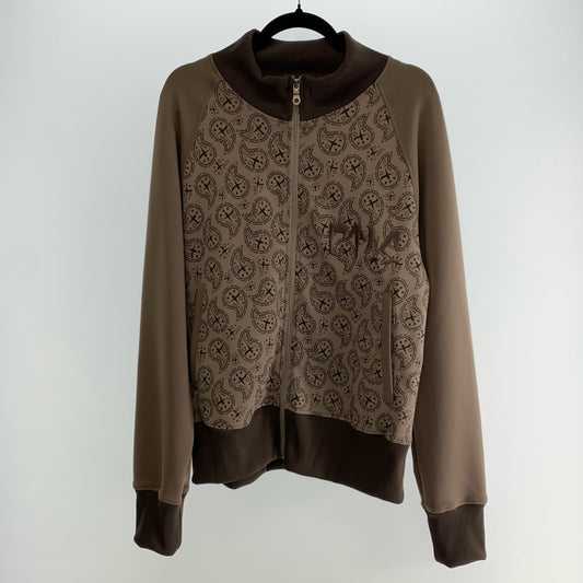【中古】CVTVLIST | カタリスト TRACK JACKET ジャージ 2101010309 ブラウン サイズ：1