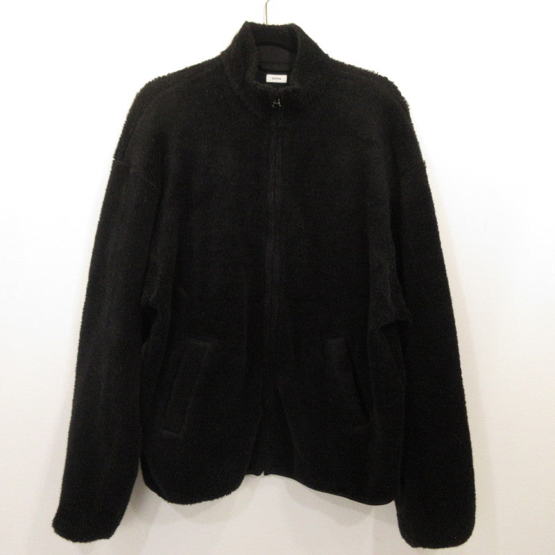 【中古】blurhms | ブラームス Wool Boa Zip Jacket その他アウター BHS20F013 ブラック サイズ：3
