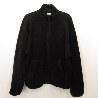 【中古】blurhms | ブラームス Wool Boa Zip Jacket その他アウター BHS20F013 ブラック サイズ：3