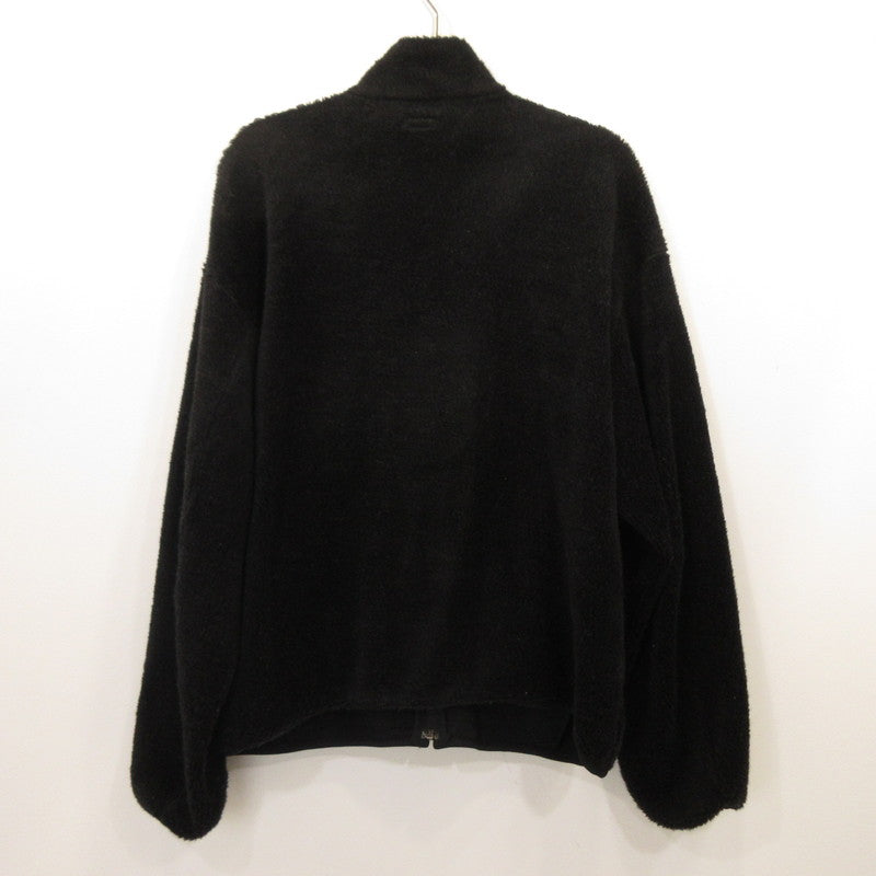 【中古】blurhms | ブラームス Wool Boa Zip Jacket その他アウター BHS20F013 ブラック サイズ：3